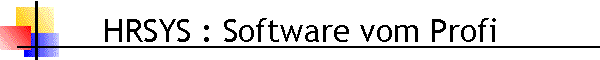 HRSYS : Software vom Profi